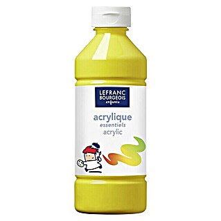 Lefranc & Bourgeois Acrylfarbe (Primärgelb, 500 ml, Flasche)