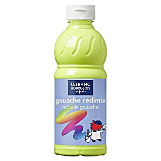 Lefranc & Bourgeois Gouachefarbe Redimix (Fluo Gelb, 500 ml, Flasche)