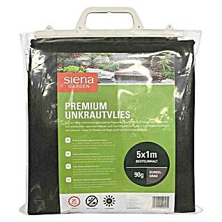 Siena Garden Unkrautvlies Premium (L x B: 5 x 1 m, Grammatur: 90 g/m²)
