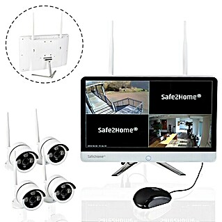 Safe2Home Überwachungskamera-Set (Auflösung: 1280 x 1024 Pixel)