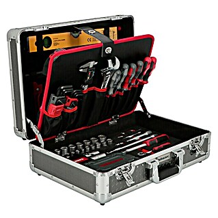 Wisent Werkzeugkoffer Professional (160 -tlg., Material Koffer: Aluminium)