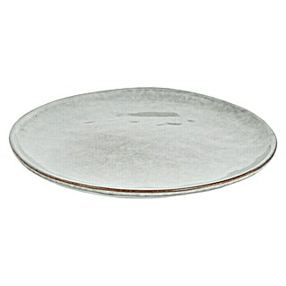 Teller Tabo (1 Stk., Ø x H: 20,5 x 2 cm, Keramik, Grau)