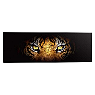 Holzbild Deco Block (Eye of The Tiger, B x H: 118 x 40 cm)