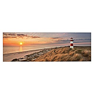 Decopanel (Lighthouse Sunset, B x H: 156 x 52 cm)