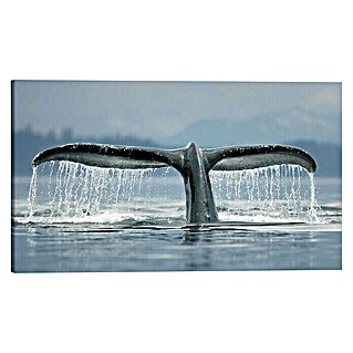 Holzbild Deco Block (Whale Tail, B x H: 118 x 70 cm)