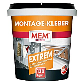 MEM Montagekleber Extrem (Weiß, 1 Stk. x 1.000 g)