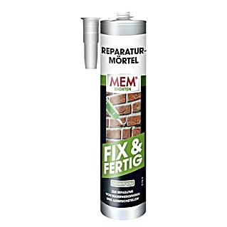 MEM Reparaturmörtel Fix&Fertig (Zementgrau, 300 ml)
