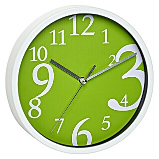 TFA Dostmann Okrugli zidni sat (Zelene boje, Promjer: 20 cm)
