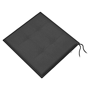 Doppler Gartenmöbel-Auflage Smart (Kissen, Anthrazit, L x B x H: 40 x 40 x 4 cm, Polyester)