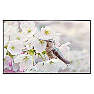 Papermoon Infrarot-Bildheizkörper Cherryblüten (60 x 60 cm, 350 W)
