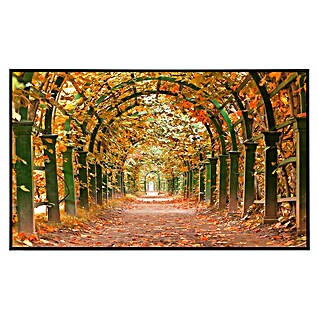 Papermoon Infrarot-Bildheizkörper Herbstgarten (120 x 60 cm, 750 W)