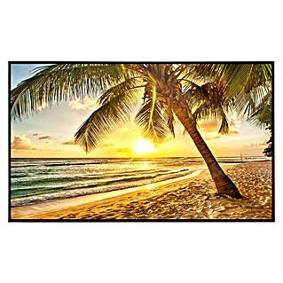 Papermoon Infrarot-Bildheizkörper Barbados Palm Beach 3 (80 x 60 cm, 450 W)