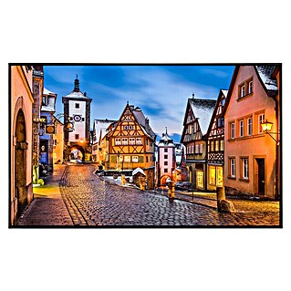 Papermoon Infrarot-Bildheizkörper Rothenburg ob der Tauber (80 x 60 cm, 450 W)