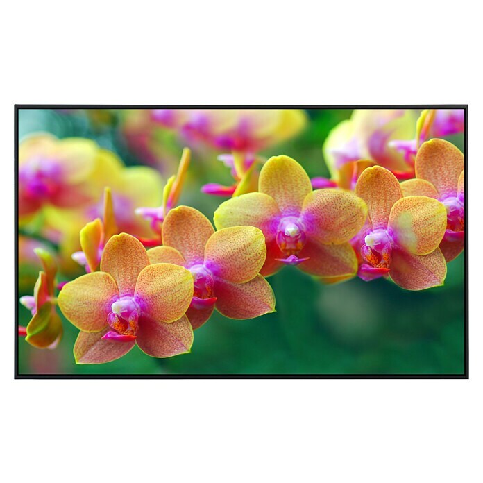 Papermoon Infrarot-Bildheizkörper Goldene Orchideen 