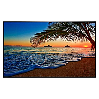 Papermoon Infrarot-Bildheizkörper Lanikai Beach Hawaii (100 x 60 cm, 600 W)