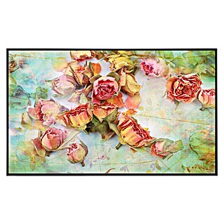 Papermoon Infrarot-Bildheizkörper Vintage Rosen 2 (120 x 60 cm, 750 W)