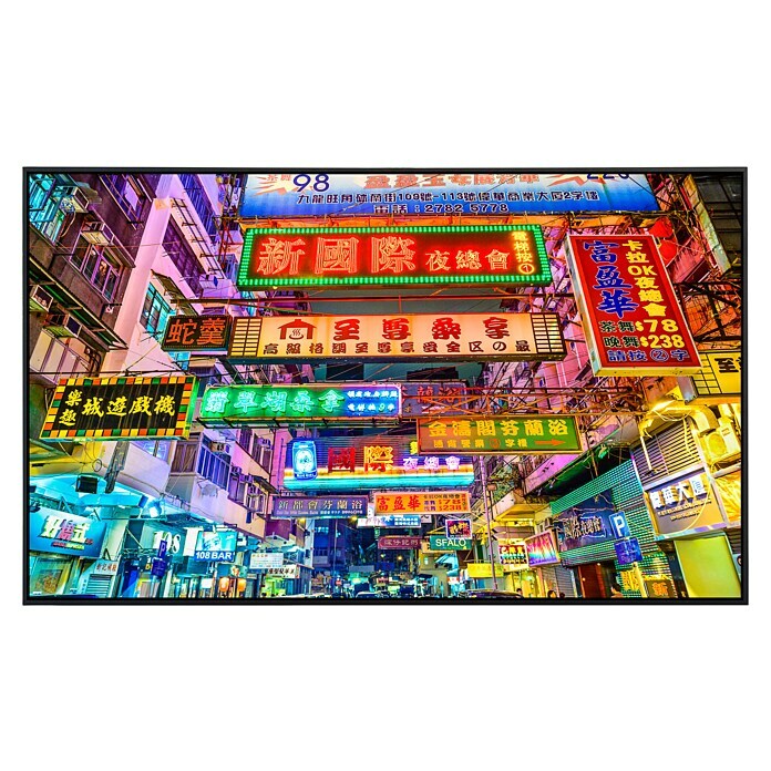 Papermoon Infrarot-Bildheizkörper Hong Kong Alleyway 