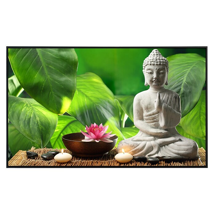 Papermoon Infrarot-Bildheizkörper Buddha in der Meditation 