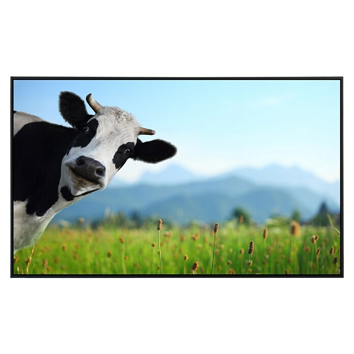 Papermoon Infrarot-Bildheizkörper Lustige Kuh 