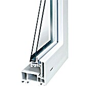 Solid Elements Kippfenster (B x H: 80 x 40 cm, Kunststoff, Weiß)