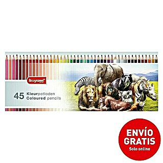 Talens Bruynzeel Set de lápices de dibujo Animales (Multicolor)