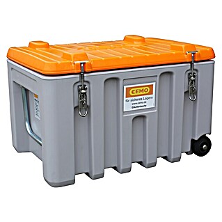 Cemo Aufbewahrungs- & Transportbox CEMbox Trolley (150 l, Kunststoff)