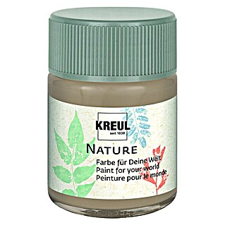 KREUL Flüssigfarbe Nature (Kieselstein, 50 ml, Topf)