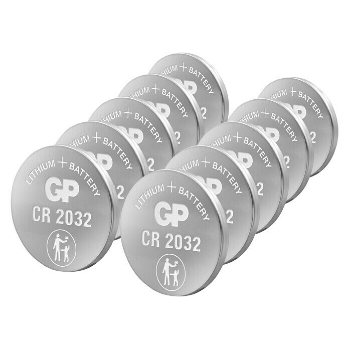 GP Lithium Batterie Knopfzellen CR2032 3V 