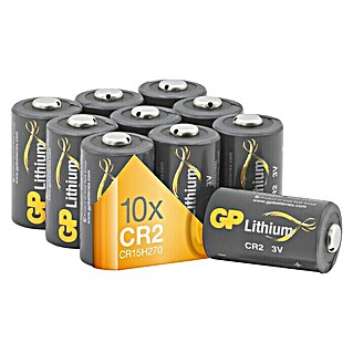 GP Batterie CR2 3V Lithium (10 Stk., CR2)