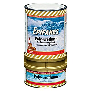 Epifanes Blanke polyurethaanlak 2 componenten (750 ml, Zijdeglans, Kleurloos)