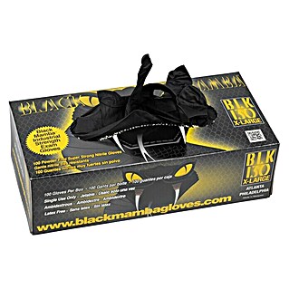 Guantes desechables Black Mamba (XL, 100 uds./caja, Nitrilo)