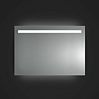 Camargue Ogledalo s LED rasvjetom Skargard (100 x 70 cm, Senzor pokreta)