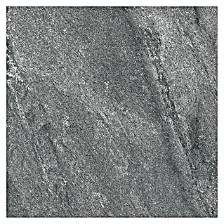 Terrassenfliese Cera 2.0 (60 x 60 x 2 cm, Quarz Nero, Matt)