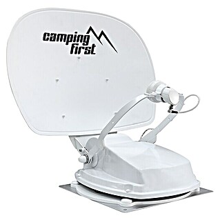 Camping First Satelliten-Antenne Samtex 55 plus (L x B x H: 58 x 60 x 16 cm, Anzahl Nutzer: 1, Weiß)