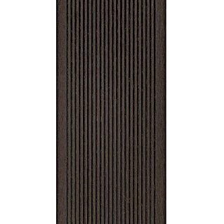 Tablón para terraza WPC Dark Brown (200 x 13,5 x 2,1 cm, Marrón oscuro)