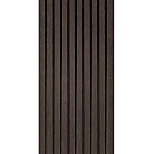 WPC daska za terasu (300 x 13,5 x 2,1 cm, Tamnosmeđe boje)