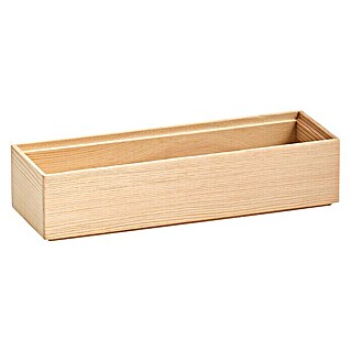 Zeller Aufbewahrungsbox (L x B x H: 23 x 7,5 x 5 cm, Holz, Braun)
