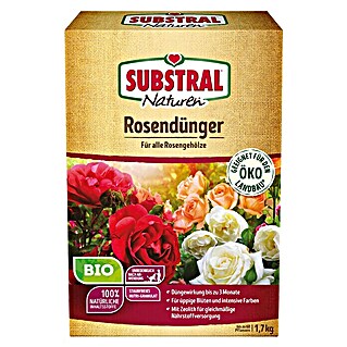Substral Naturen Gnojivo za ruže Bio (1,7 kg, Sadržaj je dovoljan za: 68 biljaka)