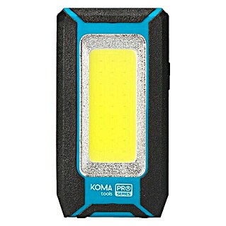 Linterna LED Koma (Funcionamiento con batería, Negro/Azul, 500 lm)