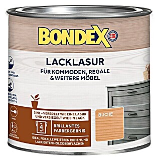 Bondex Lacklasur (Buche, 375 ml, Seidenglänzend)