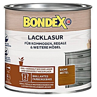 Bondex Lacklasur (Eiche, 375 ml, Seidenglänzend)