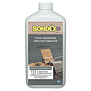Bondex Teakreiniger & Entgrauer (1 l, Flasche)