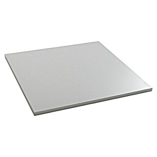 Tischplatte (Weiß, 80 cm x 80 cm x 25 mm)