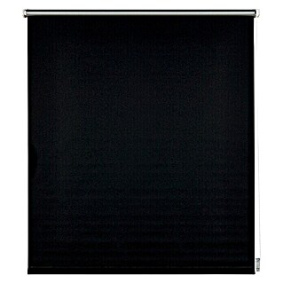 Estor enrollable opaco Clip&Fix Blackout Reflect  (An x Al: 45 x 180 cm, Negro)