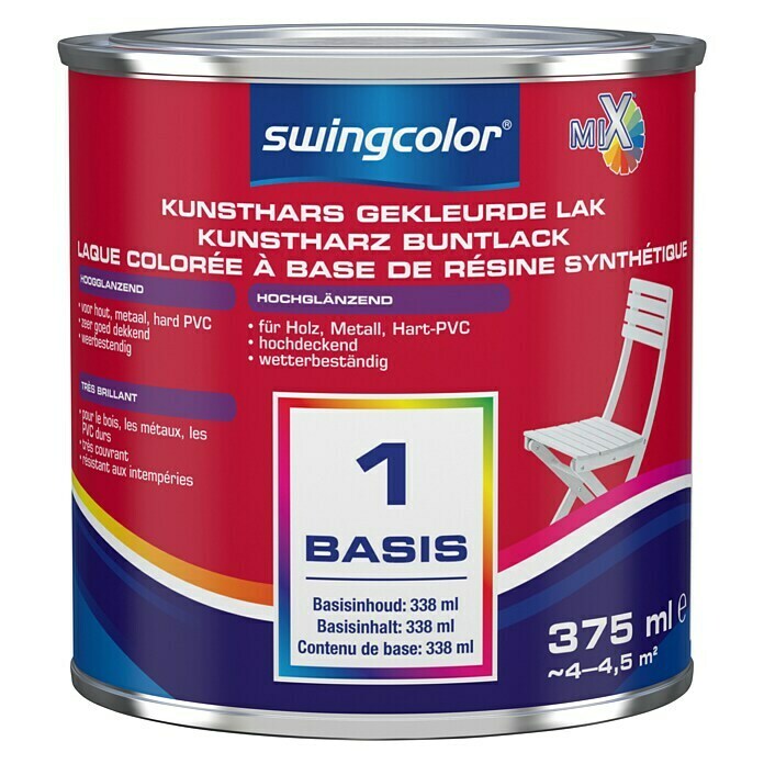 swingcolor Mix Kleurlak Kunsthars 