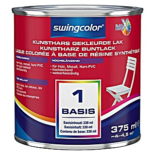 swingcolor Mix Kleurlak Kunsthars (Mengkleur basis, 375 ml, Hoogglans)