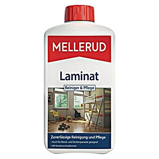 Mellerud Reinigungs- & Pflegemittel Laminat (1 l, Flasche mit kindergesichertem Verschluss)