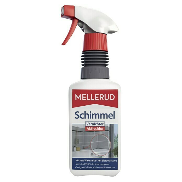 Mellerud Schimmel Stop met chloor (500 ml, Fles met spuitpistool)
