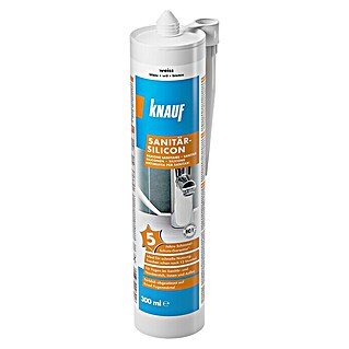 Knauf Sanitär-Silikon (Weiß, 300 ml)
