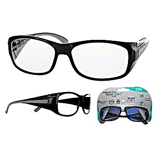 Varionet Veiligheidsbril model 100 +1 (Zwart/Grijs)